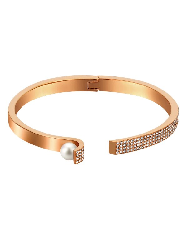 Rose Gold Plate Crystal Bracelet 5345536