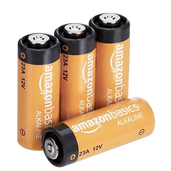 Amazon Basics 23A 12V 碱性电池 4颗
