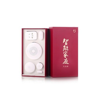 【自营】Xiaomi/小米 米家智能家庭套装 多功能网关人体传感器