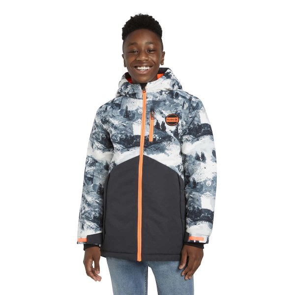 Costco Hurley Youth Snowboard Jacket, Gray 14.97