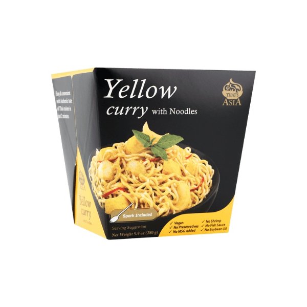 Trade Factor Yellow Curry with Noodles - Instant Noodles, 9.9oz