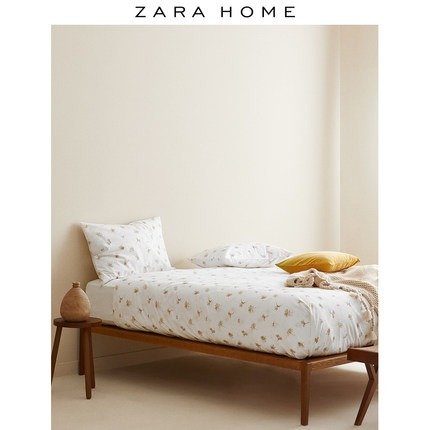 Zara Home 春夏新款雏菊印花被罩单人双人被套单件 40567088999