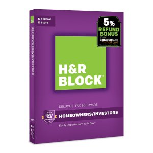 H&R Block 2017 税务软件一日大促 送5%返现
