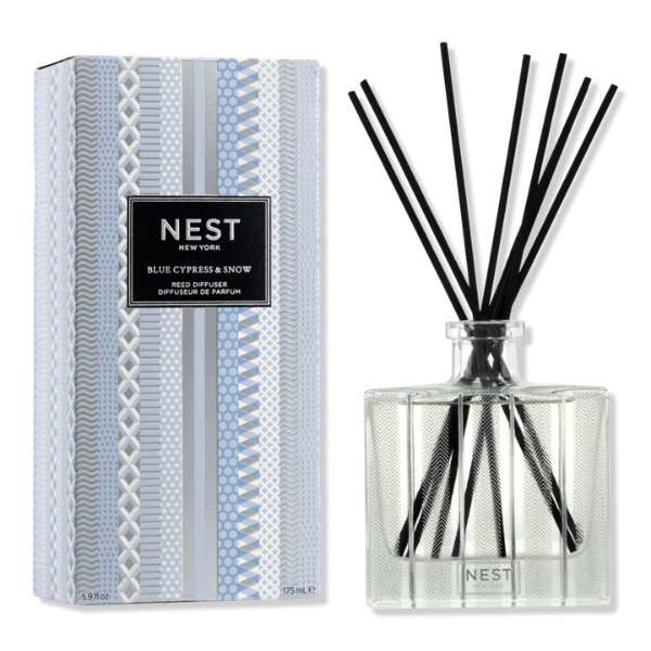 Blue Cypress & Snow Reed Diffuser - NEST Fragrances | Ulta Beauty