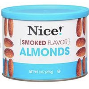 Nice! Almonds, Smoked 9 oz (255 g)