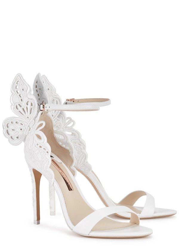 Chiara 100 winged leather sandals