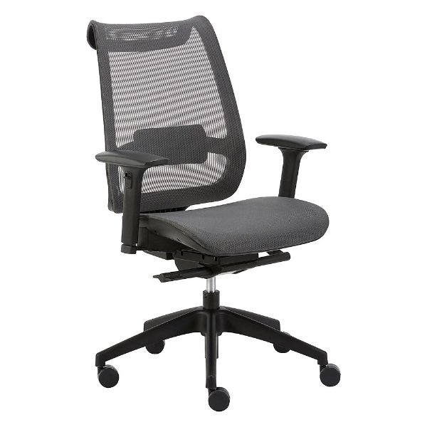 Staples Ilano Mesh Task Chair, Gray (53252)