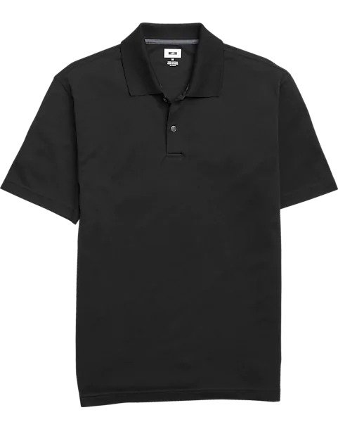 Joseph Abboud Black Pima Cotton Polo Shirt
