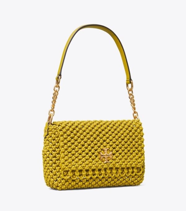 Kira Chevron Macrame Woven Small Shoulder BagSession is about to end