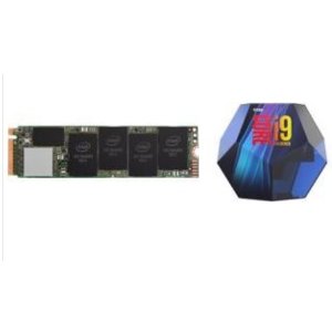 Intel Core i9-9900K + Intel 660p 512GB SSD