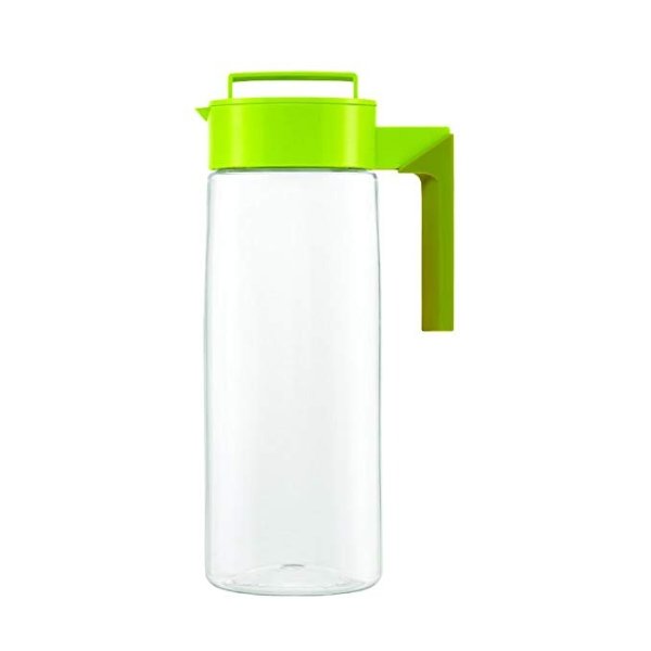Takeya Patented and Airtight Pitcher Made in the USA, 2 Quart, Avocado