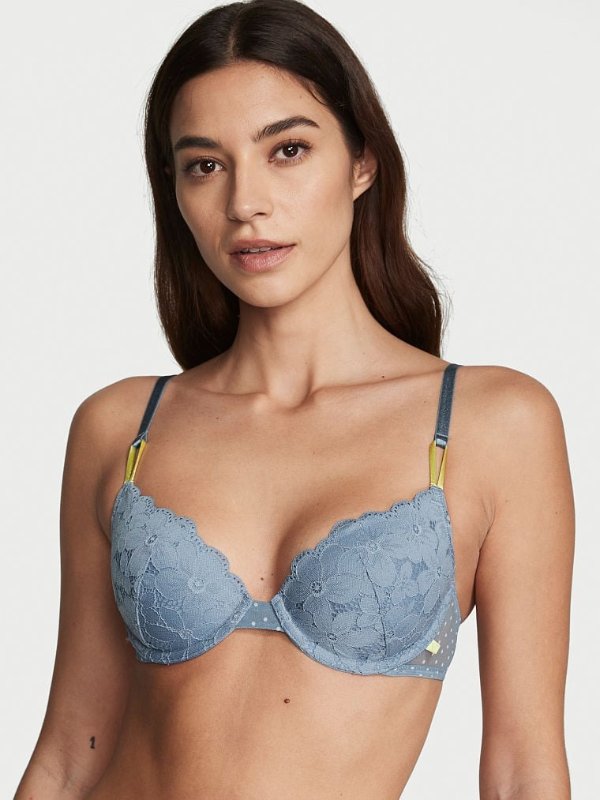 Sexy Tee Lightly Lined Demi Lace Bra