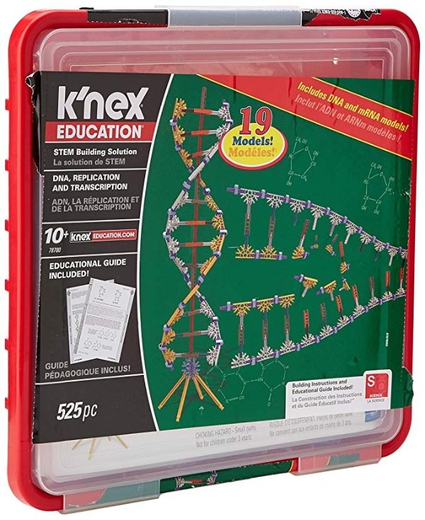 K’NEX Education – DNA Replication and Transcription Set – 525 Pieces – Ages 10+ Science Educational Toy