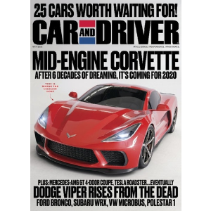 Last Day: 4-Years of Car & Driver Magazine on sale