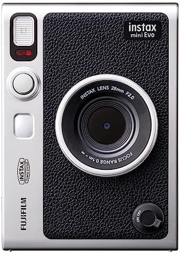 フイルム(FUJIFILM) Instax Evo 混合即时相机（即时相机/智能手机打印机/数码相机）INS MINI EVO 黑色 C