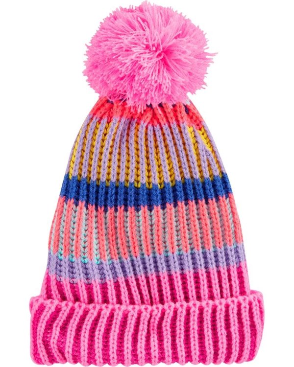 女童、大童编织保暖帽