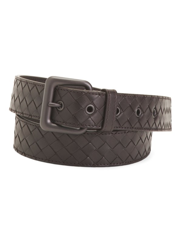 Made In Italy Leather Belt