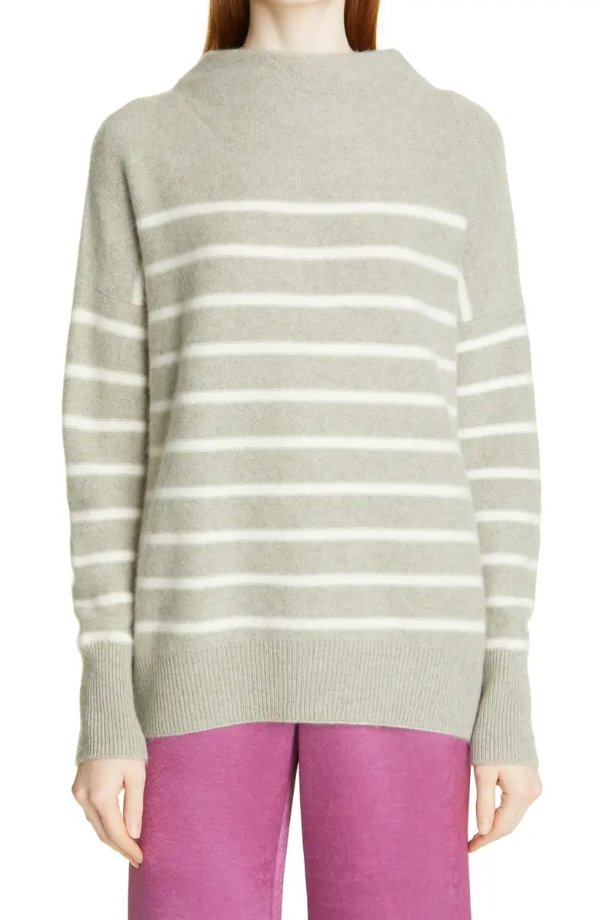 Breton Stripe Cashmere Sweater