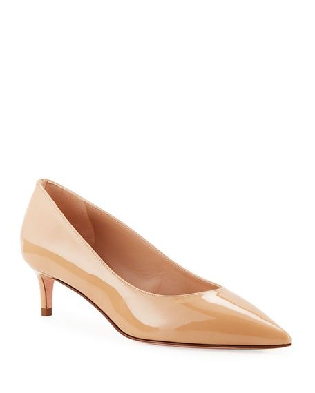Leigh 45mm Patent Leather Pumps
