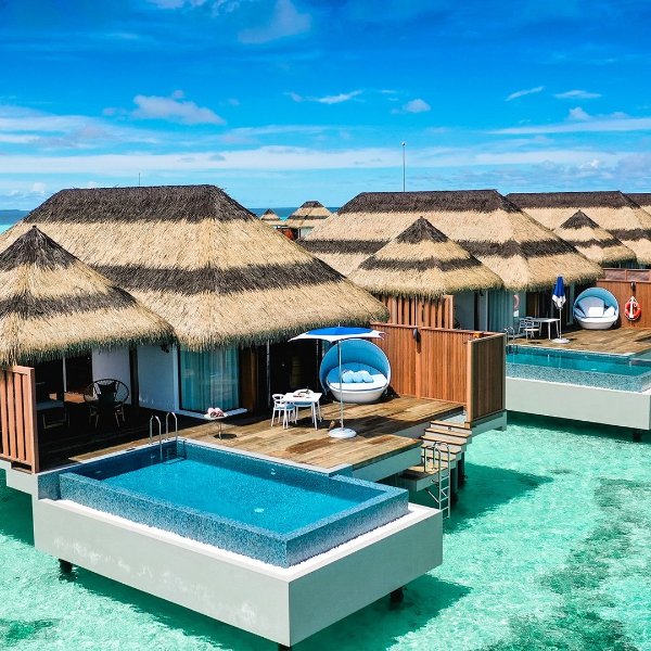 Ultimate All-Inclusive Pullman Maldives Villas with Unlimited Drinks & Roundtrip Male Flights, Maamutaa Island, Maldives