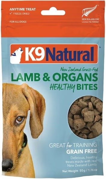 Natural Healthy Bites Lamb Freeze-Dried Dog Treats