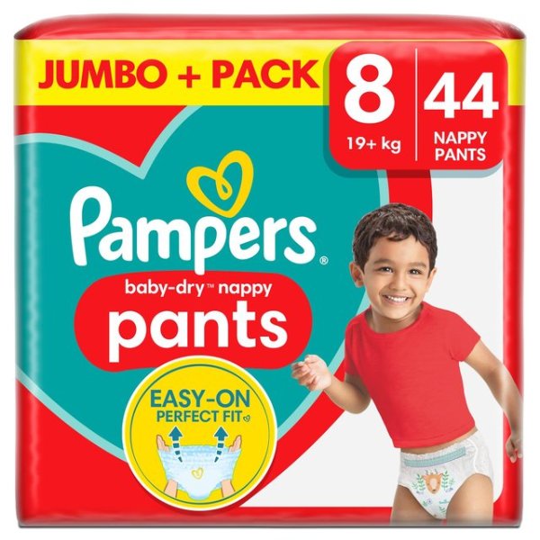 Pampers 干爽尿布裤 8 号