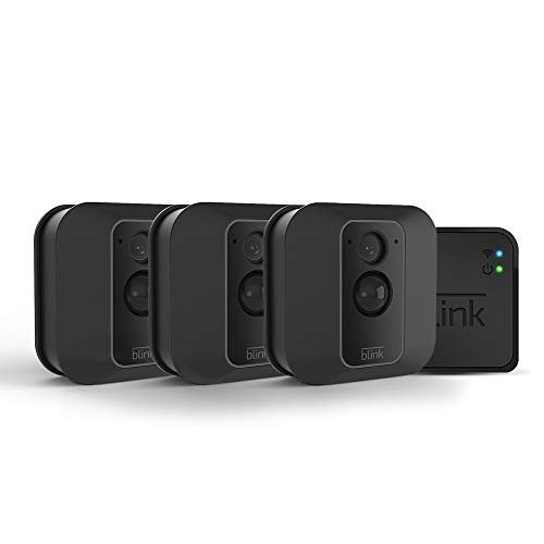 All-new Blink XT2 Outdoor/Indoor Smart Security Camera with cloud storage included, 2-way audio, 2-year battery life – 3 camera kit