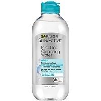 SkinActive Micellar Cleansing Water All-in-1 Cleanser & Waterproof Makeup Remover 