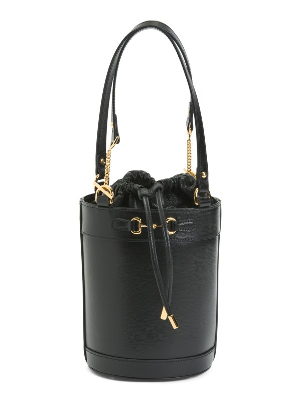 Made In Italy Leather 1955 Bucket Bag
