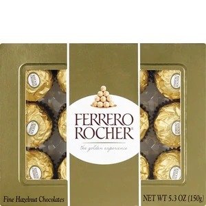 Fine Hazelnut Chocolates, 5.3 OZ, 12 CT