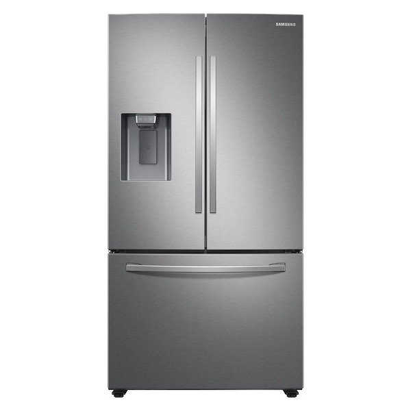 27 cu. ft. Large Capacity 3-Door French Door Refrigerator with External Water & Ice Dispenser in Stainless Steel Refrigerators - RF27T5201SR/AA | Samsung US