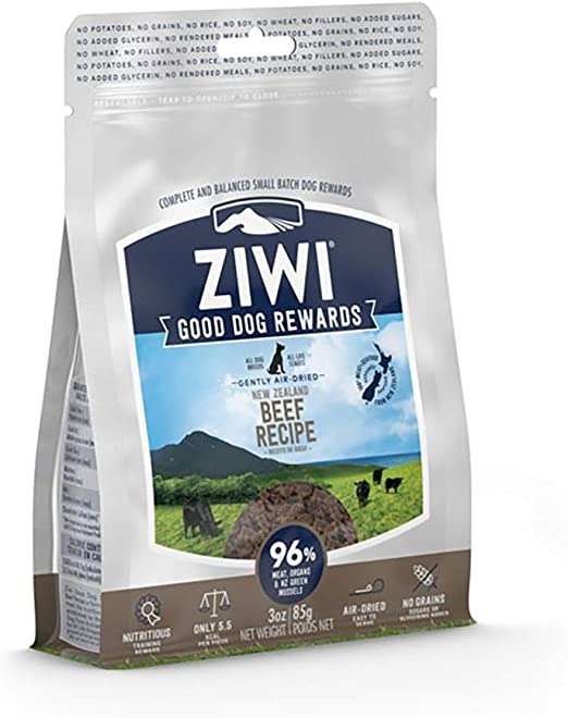 ZIWI Good Dog Rewards, Training Treats – High Value, All Natural, Grain Free, High Protein, Limited Ingredient