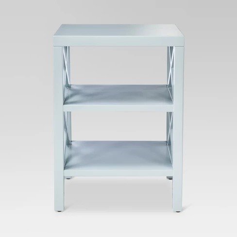 Owings Accent Table Light Blue