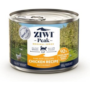 ZiwiPeakZiwi Peak, Canned Wet Cat Food All Natural High Protein, Grain Free, Limited Ingredient, with Superfoods, 6.5 Ounce (Pack of 12)