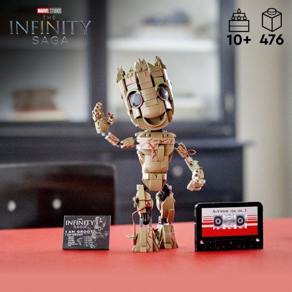 Marvel I am Groot 76217 Building Kit (476 Pieces)