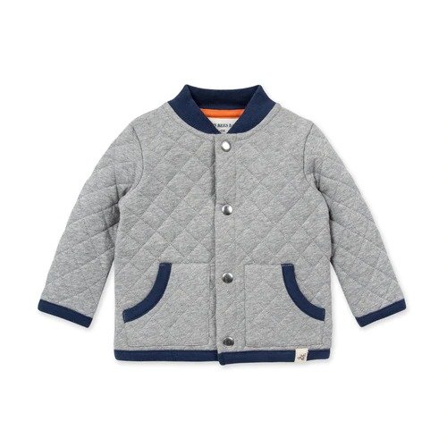 Quilted Jacket - Heather Grey