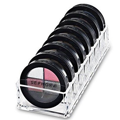 byAlegory Acrylic Compact Makeup Organizer | 8 Spaces