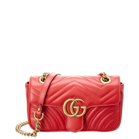 GucciGG Marmont Mini Matelasse Leather Shoulder Bag