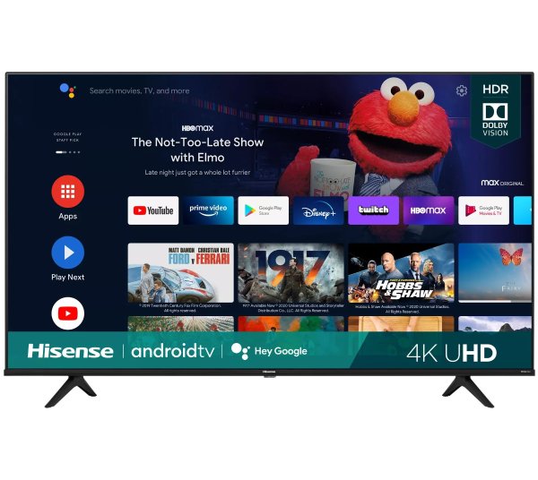 55" A6G 4K Android TV