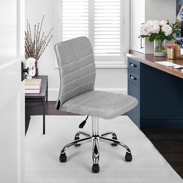 Hertha Grey Fabric Task Chair