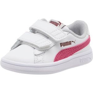即将截止：PUMA官网 童装鞋履2.5折起私密特卖，大童款小白鞋$19.99