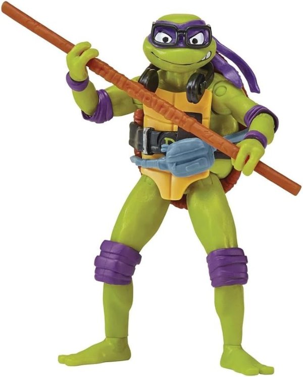 : Mutant Mayhem 4.5” Donatello Basic Action Figure by Playmates Toys