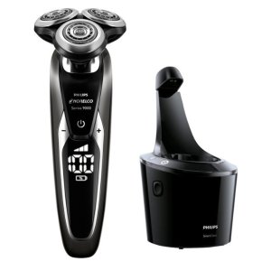 Best Buy Philips Norelco 9700 Clean & Charge Wet/Dry Electric Shaver