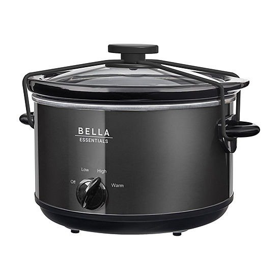 4QT Slow Cooker With Locking Bands