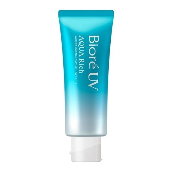 Japan Aqua Rich Watery Essence Sunblock Sunscreen Blue Spf50+ Pa+++