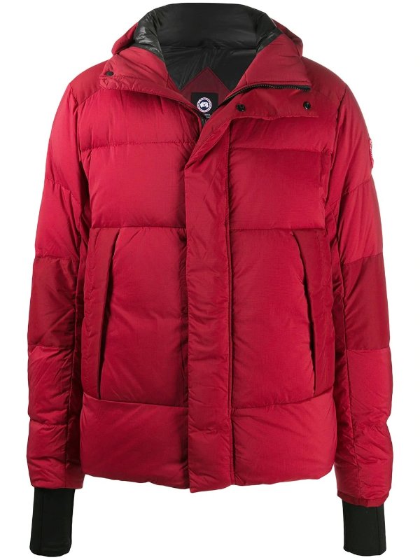 Armstrong hooded down jacket
