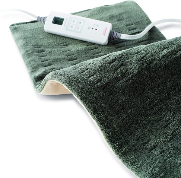 , Heating Pad for Fast Pain Relief XLarge King XpressHeat 6 Heat Settings with Auto-Shutoff 12 x 24 Inch XLarge