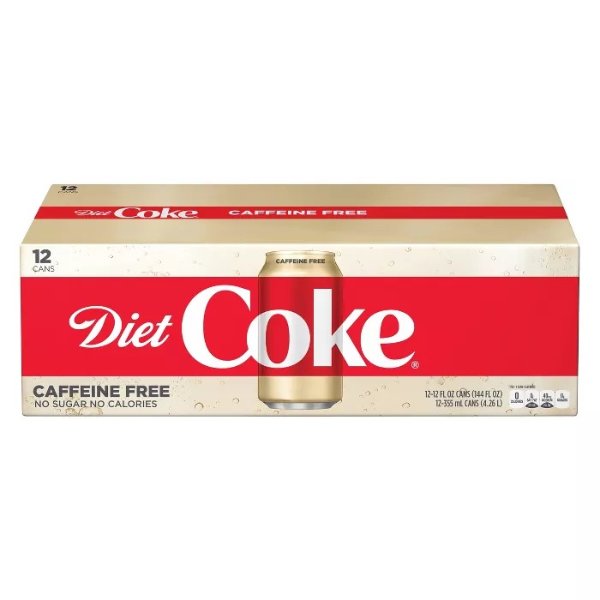 Caffeine Free - 12pk/12 fl oz Cans