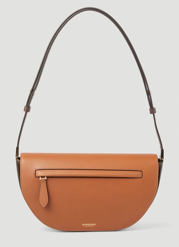 Olympia Small Shoulder Bag in Brown