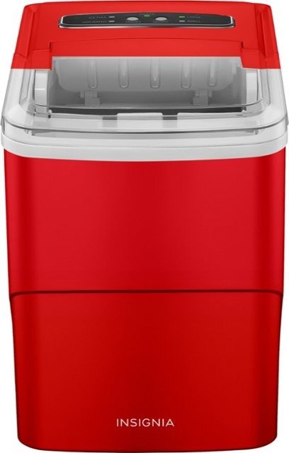 26 Lb. Portable Icemaker with Auto Shut-Off - Red